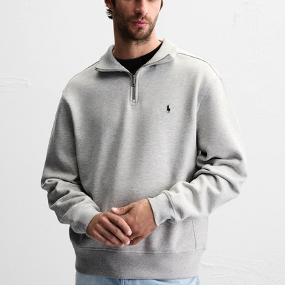 R&L™  BASIC QUARTER-ZIP GREY