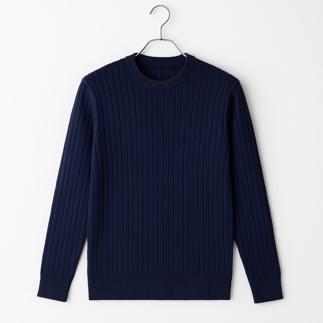 Navy Men's Knitted Sweater