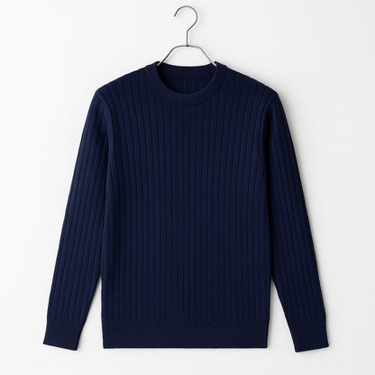 Navy Men's Knitted Sweater