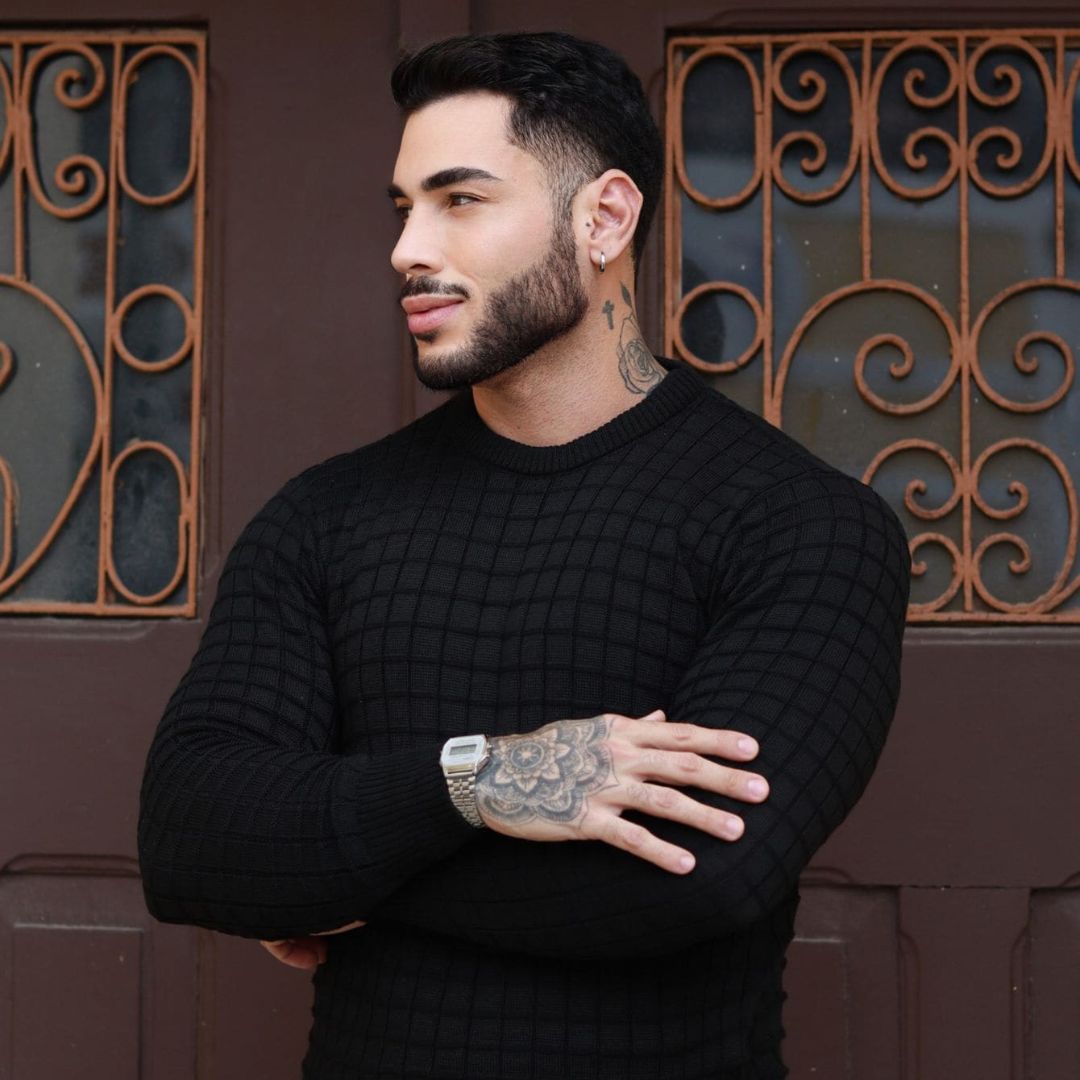 Men's Basic Knit Sweater