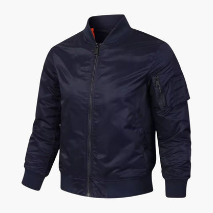 Men's Blue Bomber Jacket
