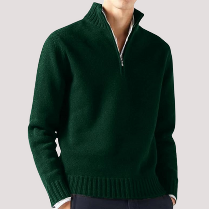 Turtleneck pullover sweater