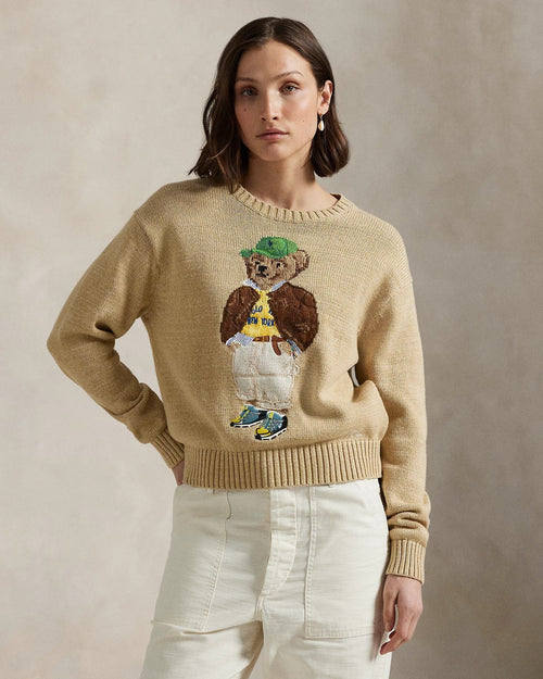 RL Sweater | Beige Bear Polo