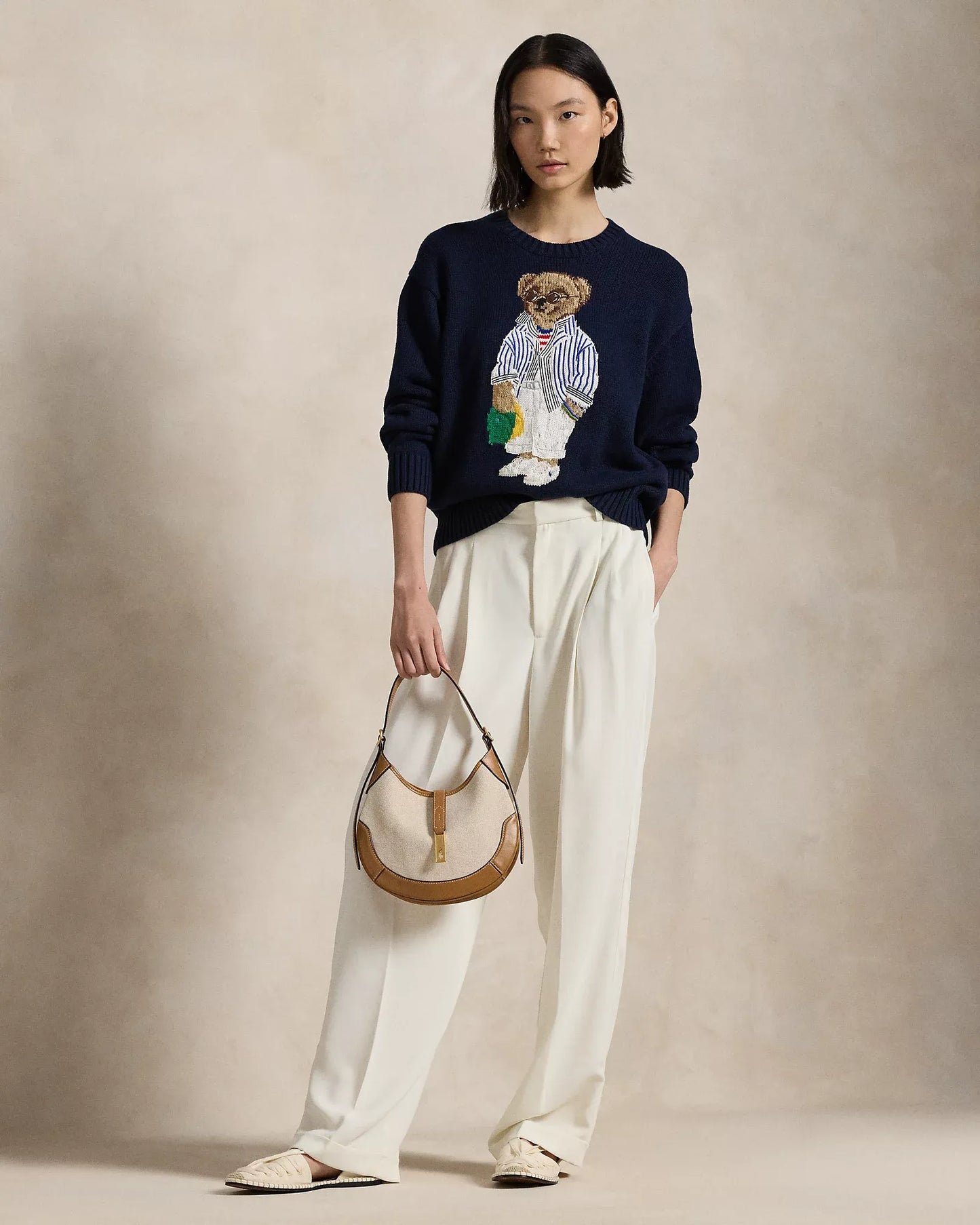 RL Sweater | Navy Blue Bear Polo